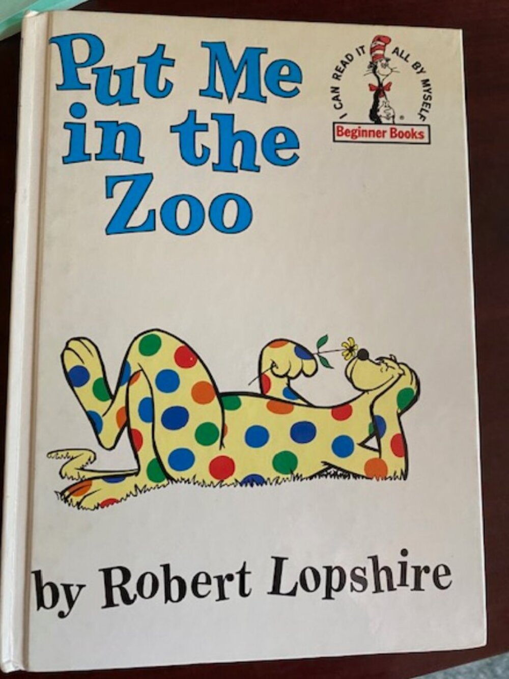 Vintage Put Me In The Zoo Lopshire Dr. Seuss 1960 Book Club Edition Beginner